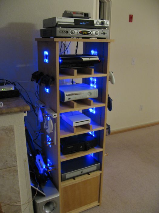 Etagère pour geek joueur