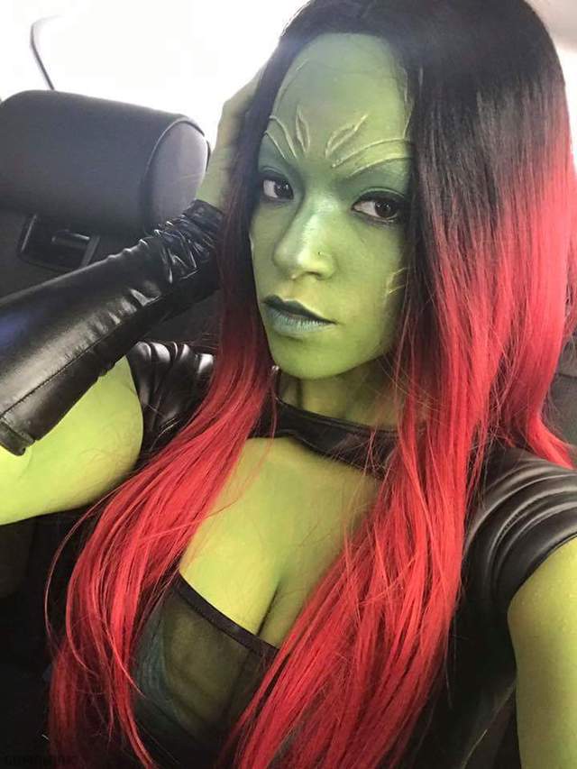 Cosplay Gamora des Gardiens de la Galaxie cosplay-gamora-gardiens-galaxie