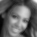 image plissez-yeux-voir-tete-fille